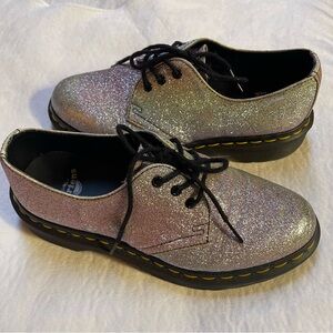 Dr. Marten 1461 Rainbow Glitter Disco Oxford Shoes Size EU 36